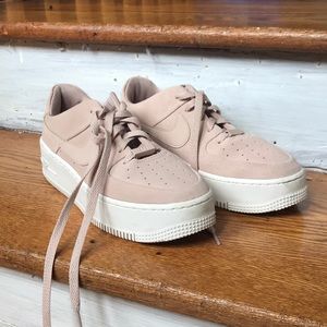 Nike Air Force 1 platform sneakers